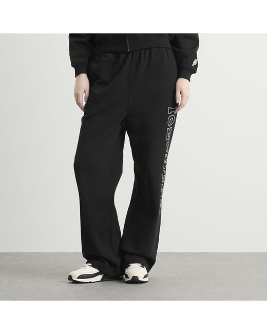 ICECREAM Black Crystal Straight Leg Sweatpants