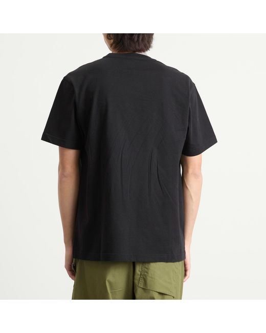 Maharishi Black Kung Fulery T-Shirt for men