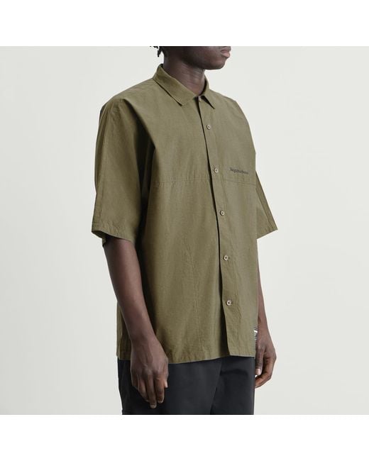 Neighborhood Green Dolman Logo Short Sleeve Shirt for men