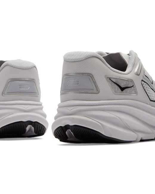 Hoka One One White U Clifton One9 Sneaker