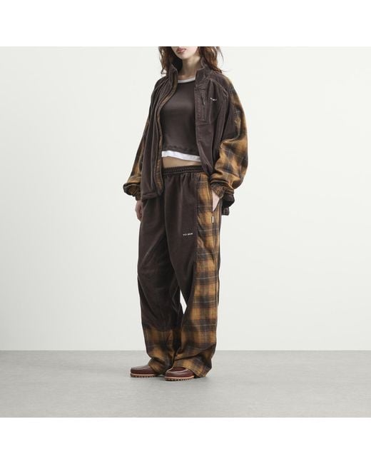 TTT MSW Brown Velours Track Jacket