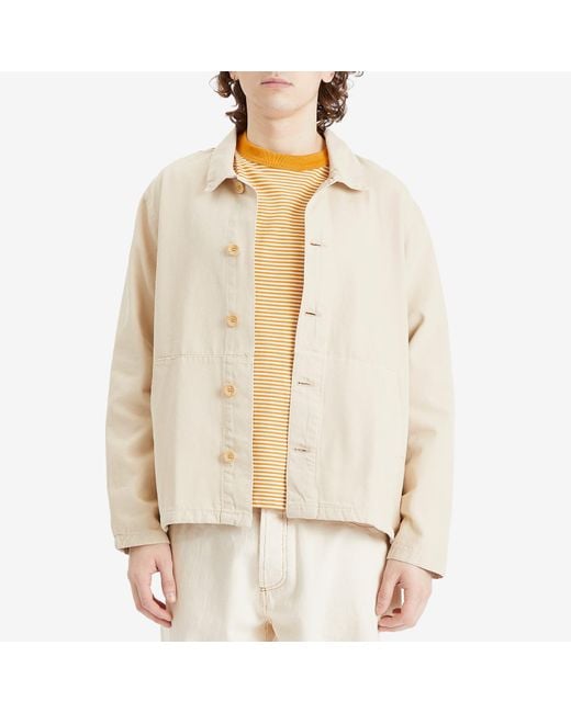 Armor Lux Natural Fisherman Chore Jacket for men