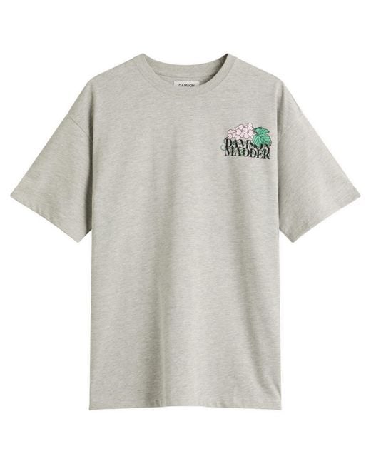 Damson Madder Gray Dessert Boyfriend T-Shirt