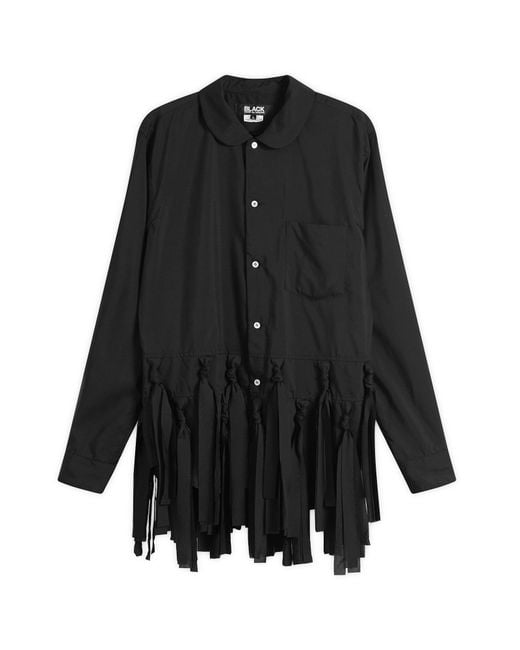 Comme des Garçons Black Comme Des Garçons Fringed Jacket for men