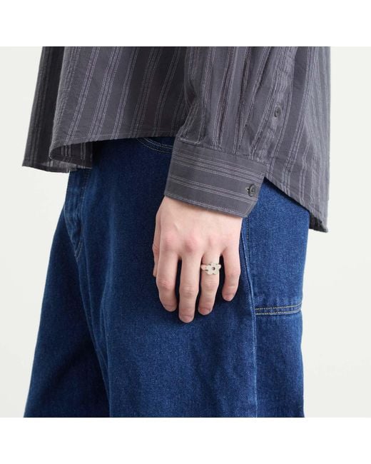 Twojeys Gray Flower Ring