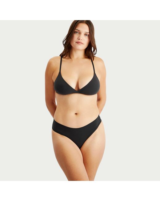 Skims Black Fits Everybody Crossover Bralette