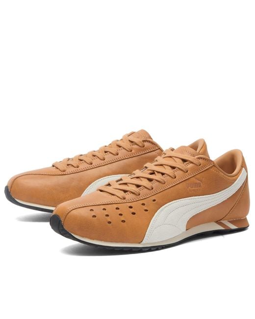 PUMA Brown Sprint Premium Sneaker for men