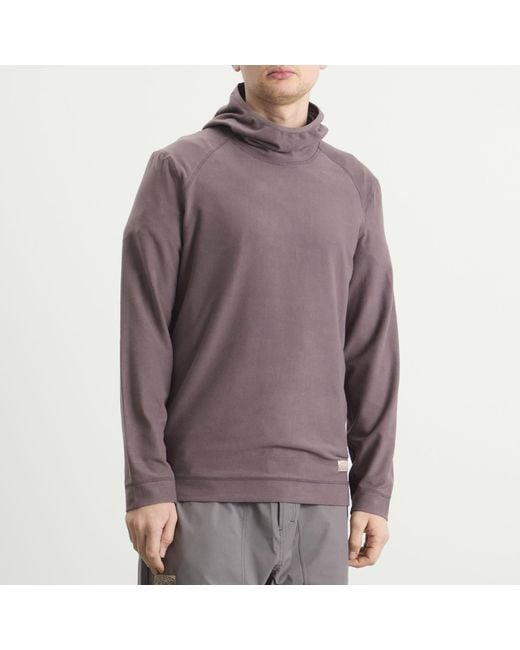 KA_YO_Prototype Brown Lightweight Thermal Hoodie for men