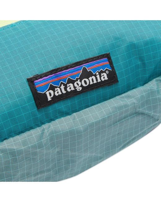 Patagonia Blue Ultralight Hole Mini Hip Pack Patchwork Subtidal for men