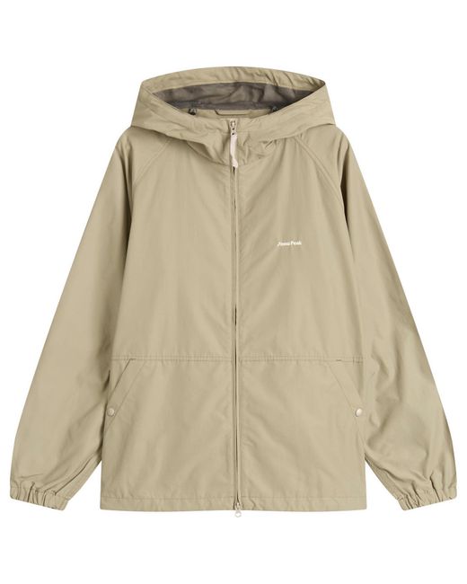 Snow Peak Natural Light Mountain Cloth Zip Up Parka Jacket for men