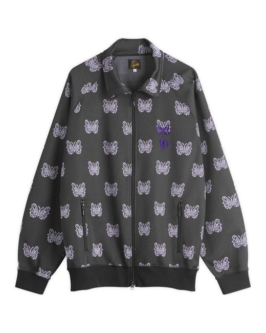 Needles Gray X Kae Tanaka Poly Jacquard Track Jacket for men