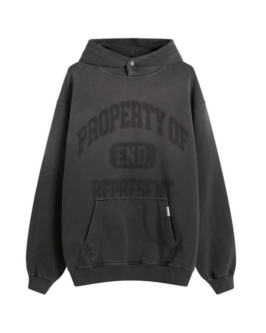 Represent Black End. X Property Of Hoodie for men