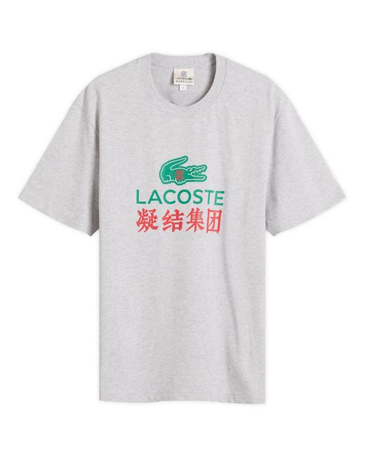 Lacoste Gray X Clot T-Shirt for men