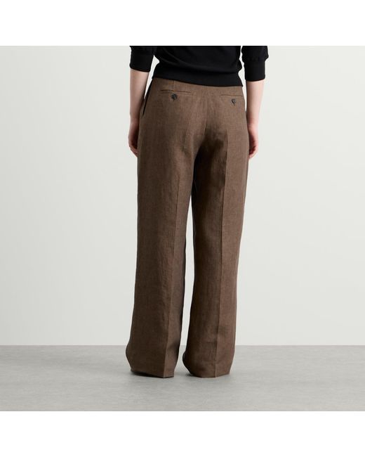 Rohe Brown Relaxed Drawstring Trousers