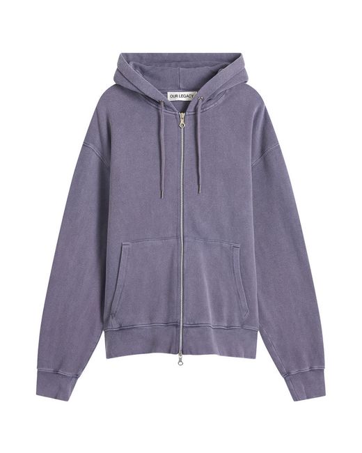 Our Legacy Purple Rascal Hoodie for men