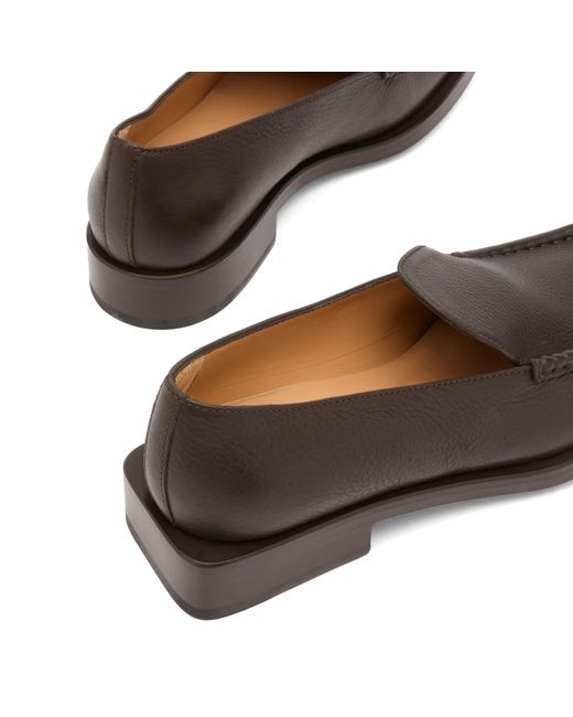 Jacquemus Brown Leather Loafer for men