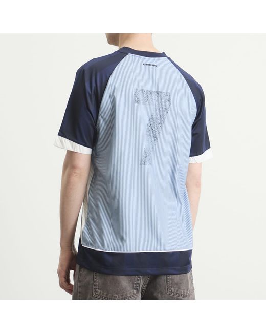 Umbro Blue Panelled Raglan Shirt for men