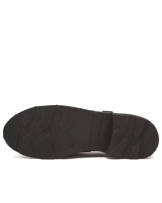Paraboot Black Orsay Penny Loafer