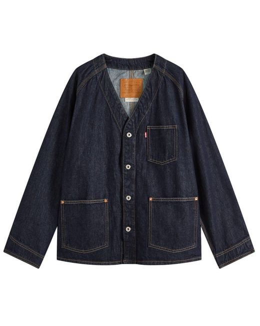 Levi's Tab Union Engineer Cardigan in Blue for Men | Lyst