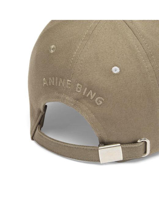 Anine Bing Natural Jeremy Baseball Cap