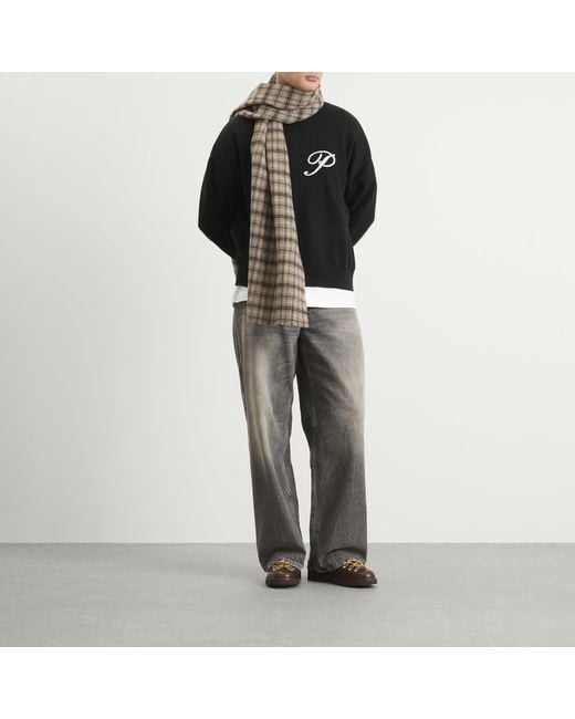 Picante Black Gallery Knit Sweater for men