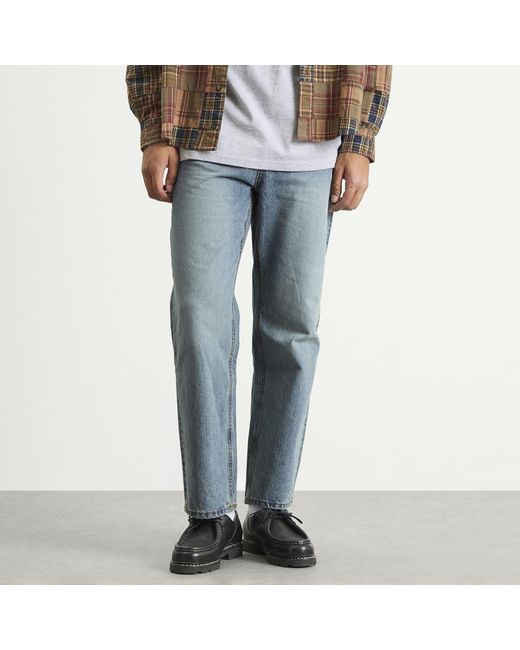 FRIZMWORKS Blue Og Wide Fit Denim Jeans for men