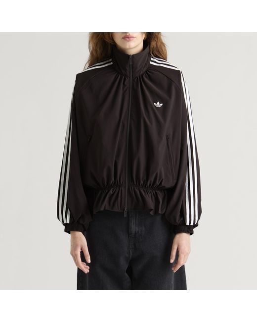 Adidas Black Blousy Oversized Track Top