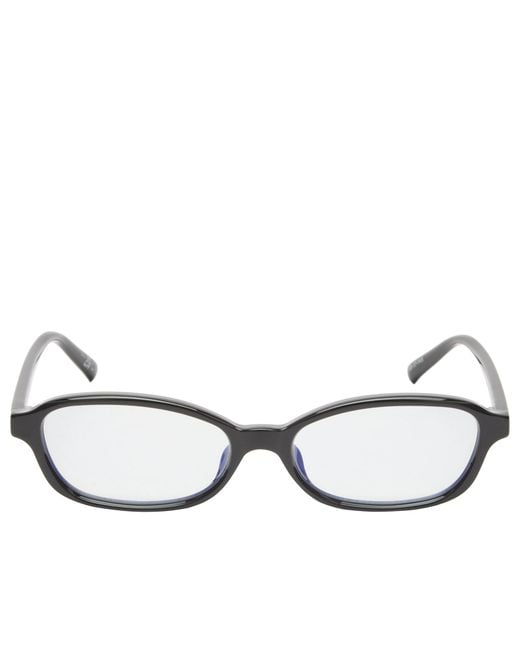 Le Specs Metallic Honey Pot Light Optical Glasses