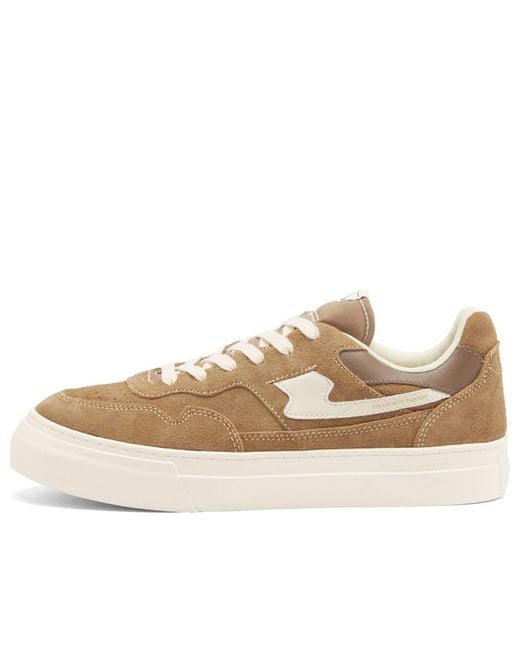 Stepney Workers Club Natural Pearl S-Strike Geo Merged Sneaker for men