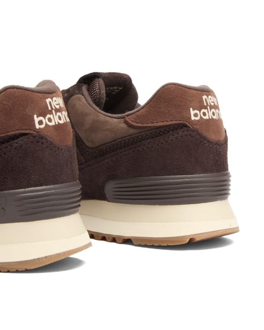 New Balance Brown 574 Sneaker