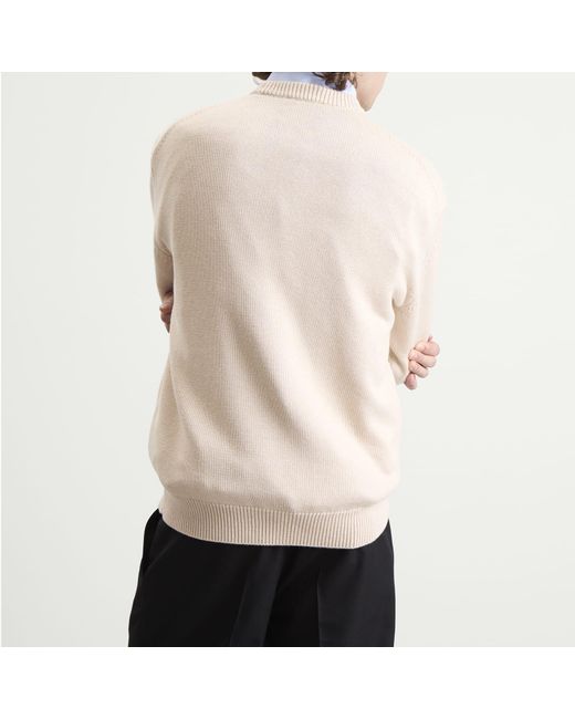 Drole de Monsieur Natural Cocktail Tray Knitted Jumper for men