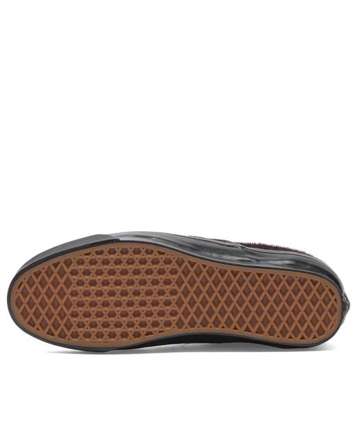 Vans Brown Lx Classic Slip-On 98 Sneaker for men