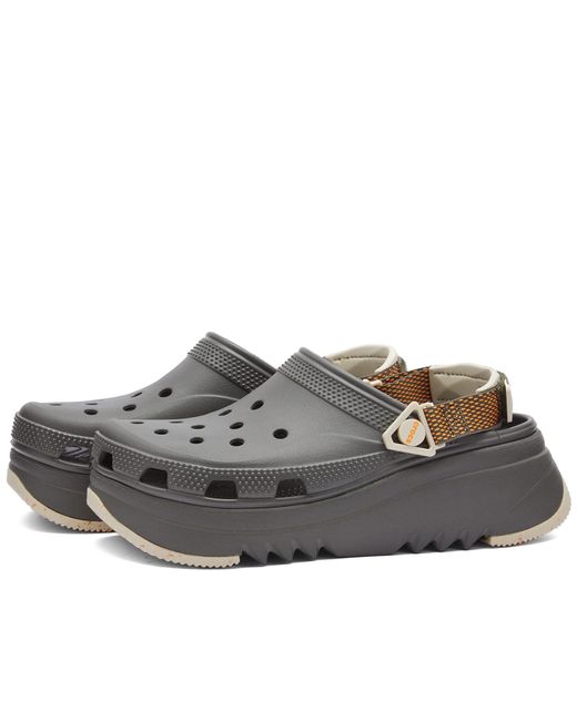 CROCSTM Gray Classic Hiker Xscape Clog Multicolor