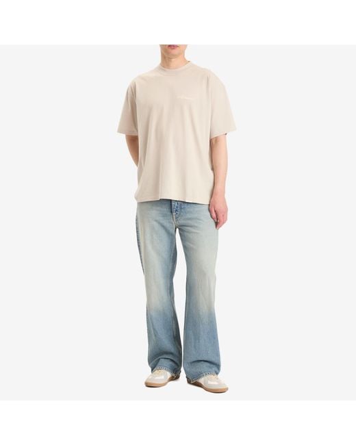 Represent Natural Script Logo T-Shirt for men