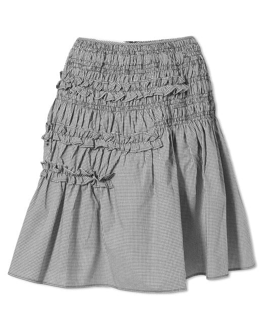 CECILIE BAHNSEN Gray Giulia Skirt