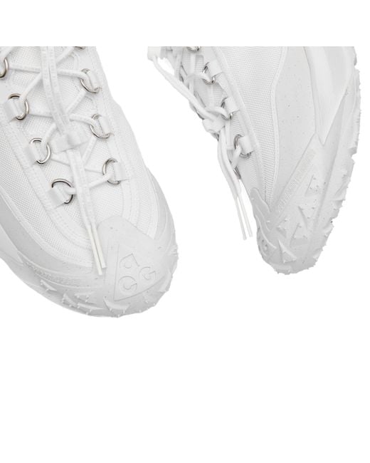 Comme des Garçons White X Nike Acg Mountain Fly Low Sneakers for men