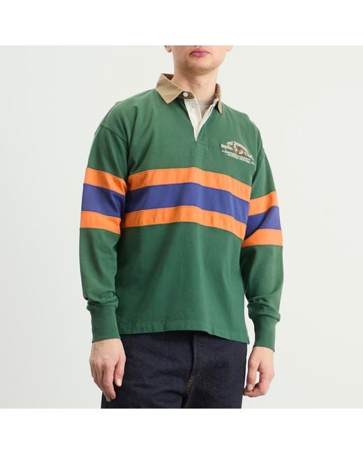 Polo Ralph Lauren Green Country Rugby Shirt for men
