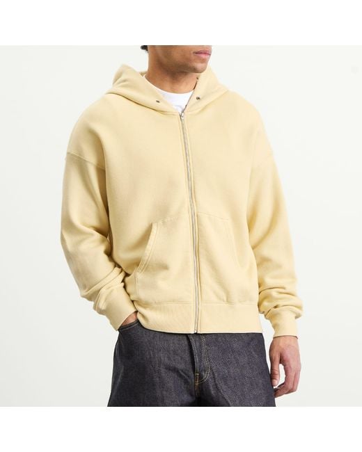 Visvim Natural Jumbo Fine Wool Hoodie for men