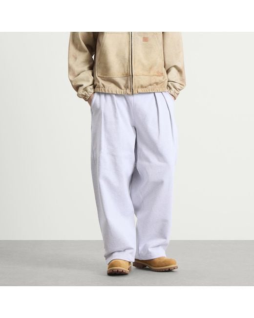 Beams Plus Blue Balloon Wide Sweat Pants for men