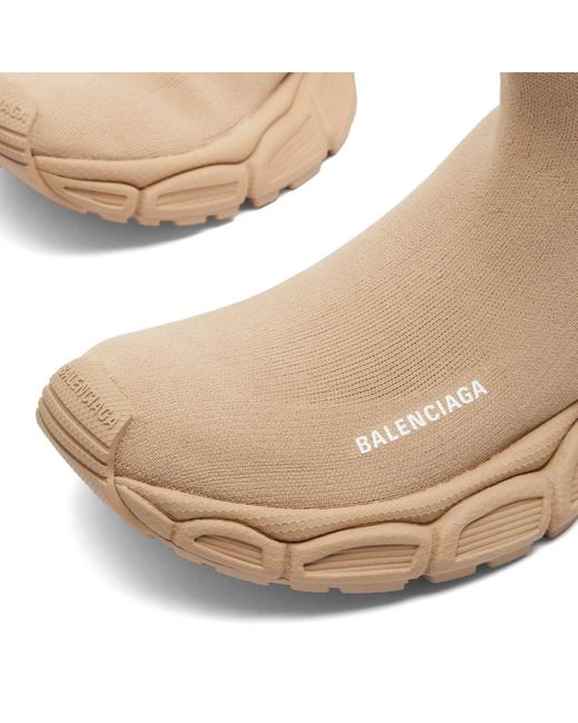 Balenciaga Brown 3Xl Speed Runner Sneakers for men