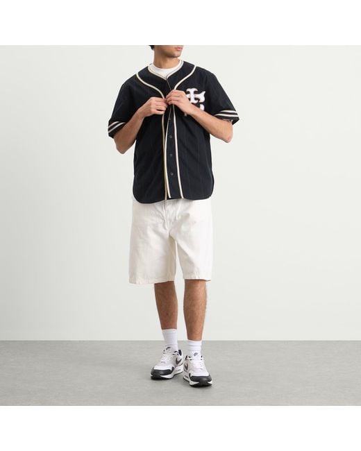 ICECREAM Black Ic Baseball Jersey for men
