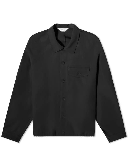Digawel Black Shirt Jacket for men