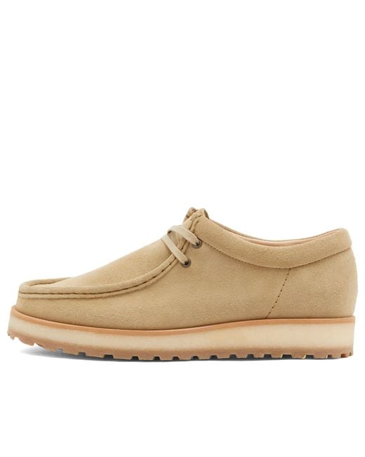 Clarks Natural Wallabee Scout Lo for men