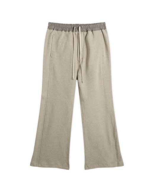 Rick Owens Gray Wide Pusher Pants