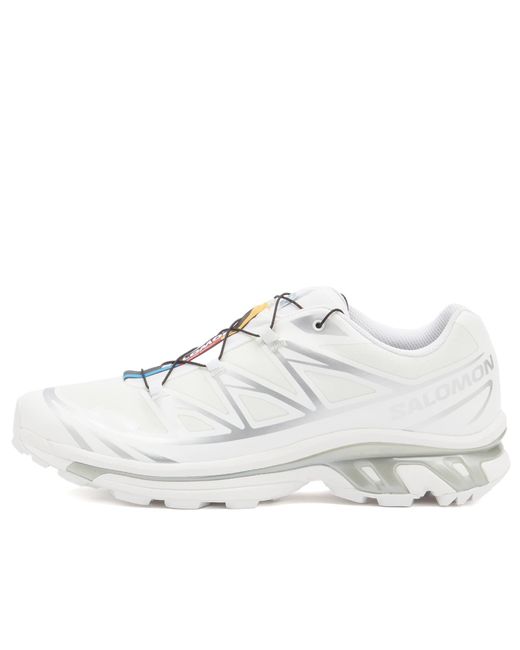 Salomon White Xt-6 Gtx Sneaker