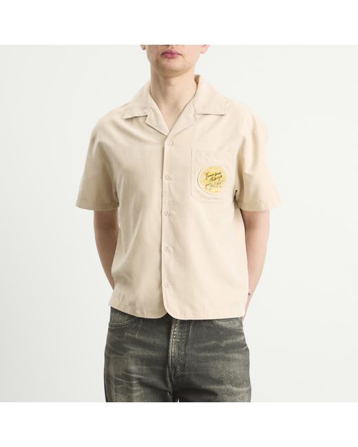 Honor The Gift Natural Brushed Camp Shirt for men