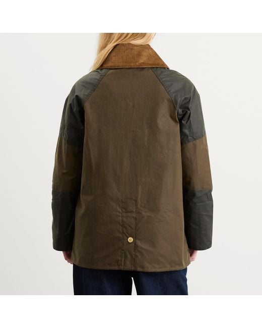 Barbour Green Allerston Wax