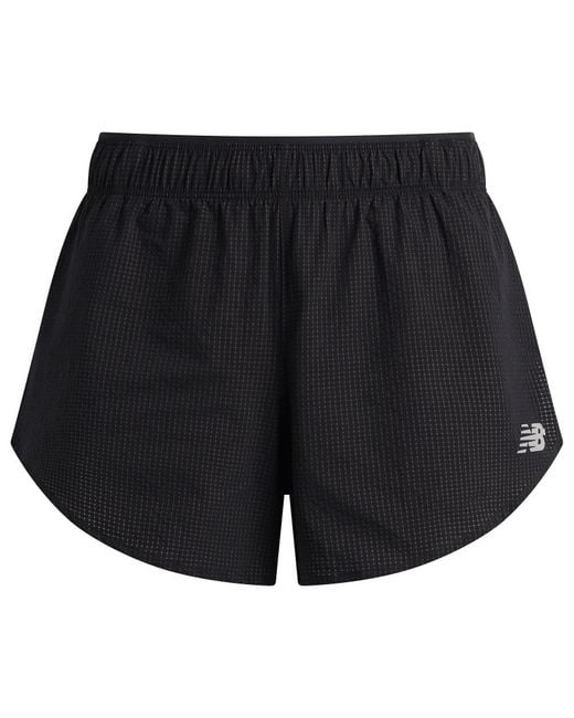 New Balance Black Rc Ultra Light Split Short 3"