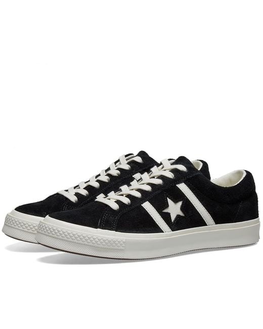 Converse One Star Academy Ox Black/white for men