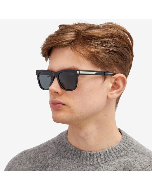 Saint Laurent Gray Saint Laurent Naked Wire Sunglasses